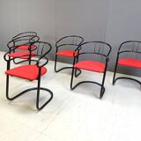Post modern dining chairs, 1980s