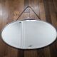 Old bevelled art deco mirror  61x34cm