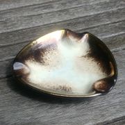 Vintage glazed ceramic ashtray/pocket emptier from the 60s