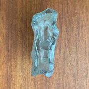 Vintage Glass Block Vase