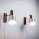 Set of Lyfa ‘Silva’ wall lamps