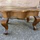 Footrest louis xv walnut late nineteenth