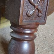 Imposing Basque furniture with regional crosses and original central door - 20th century
