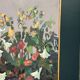 Original  Swedish Oil on Hardboard – “Still Life (Flower Motif)” by L.S.