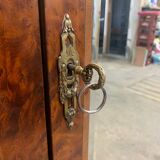 19th Century Marquetry Mirror Cabinet