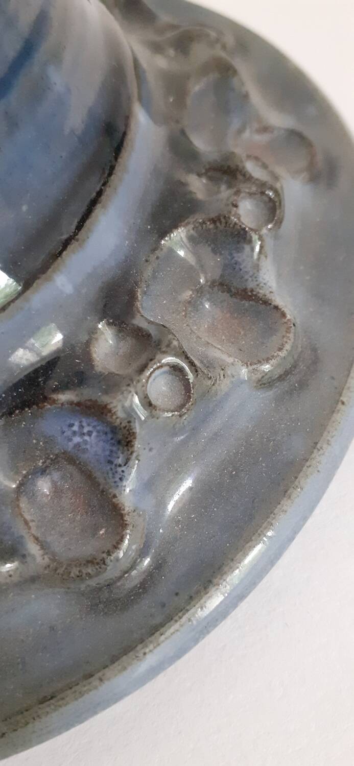 Large handmade candle holder