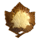 Ceramic leaf empty pocket dish
