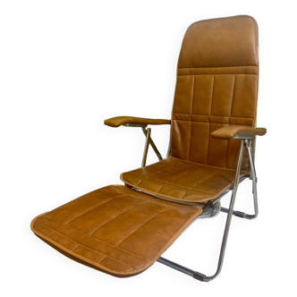 Fauteuil pliant maule marga design italien 70s