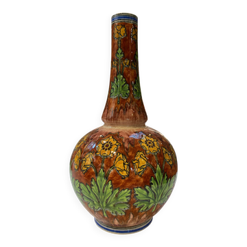Soliflore vase Boch Frères Keramis