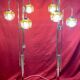 Paire de lampadaires "Muguet" en cascade, année 70