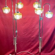 Paire de lampadaires "Muguet" en cascade, année 70