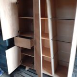 Kalamata solid oak display cabinet
