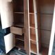 Kalamata solid oak display cabinet