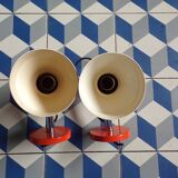 Pair of German wall lights 1970