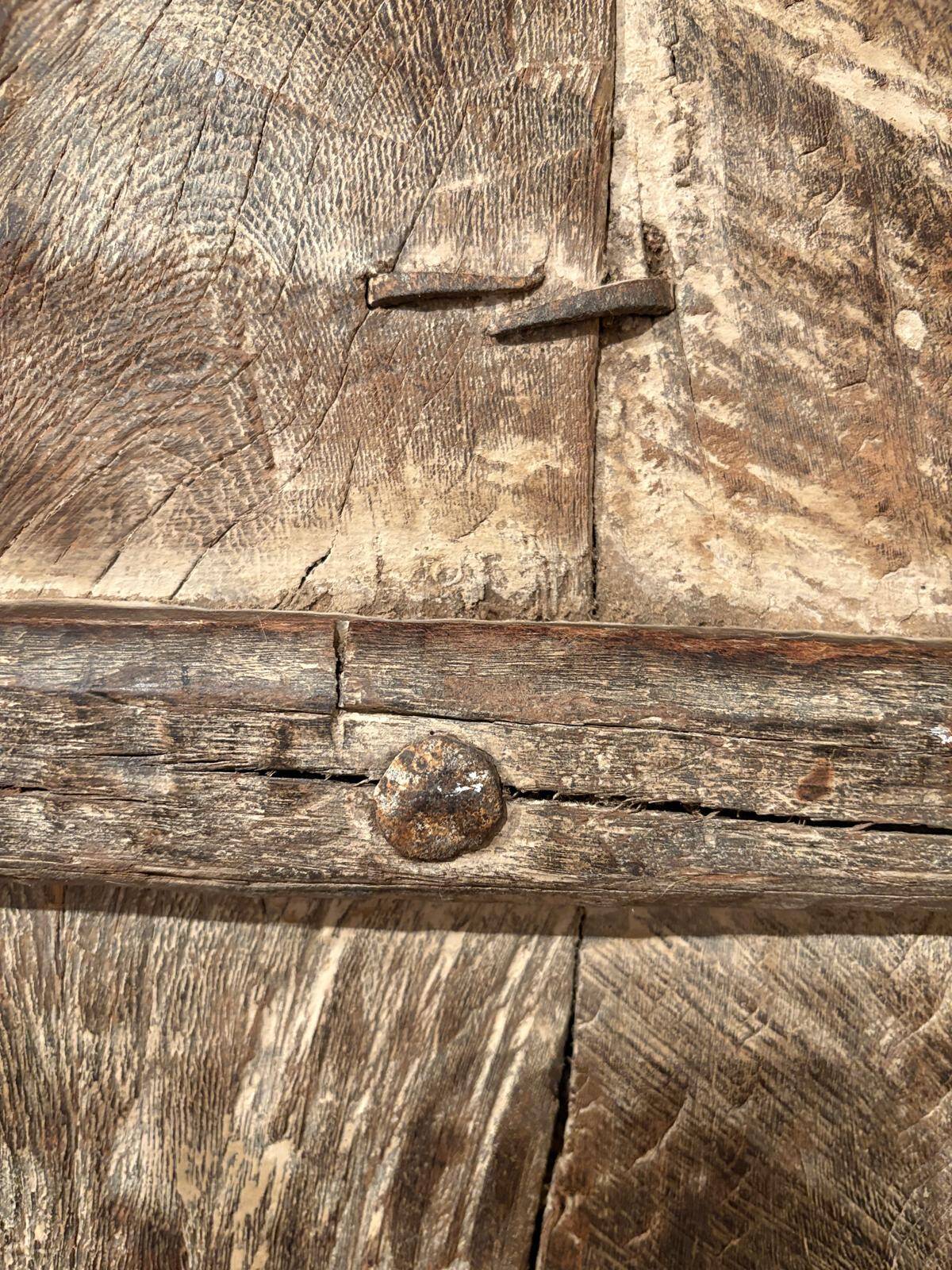 Ancient teak door from Orissa