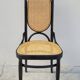 Thonet bistro chair n°17 canework and bentwood - 1900s