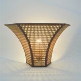 Wicker wall wall light