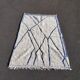 Authentic Berber rug in pure wool 3x2 m