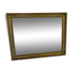 Mercury mirror and old wooden frame