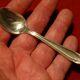 Deetjen silver metal coffee spoons