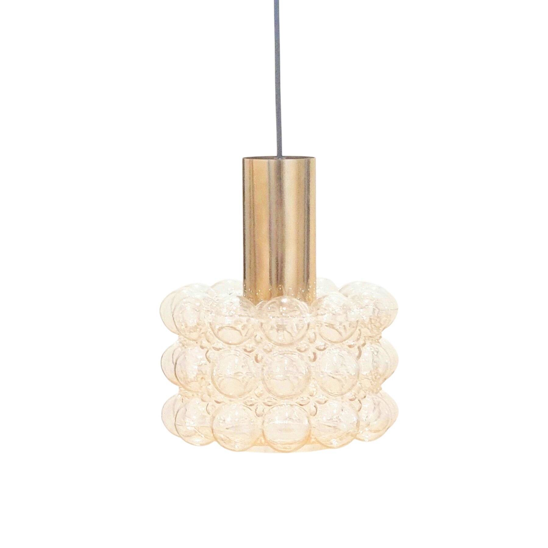 Mid-Century Bubble Glass Ceiling Light by Helena Tynell for Limburg, 1960s