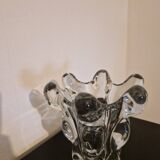 Vanne crystal vase with giraffe head