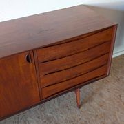 Teak enfilade "Paola" by Oswald Vermaercke published by V-Form, 1950s/60s.