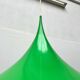Semi-model tulip pendant lamp green space Danish mid-century by Claus Bondrup and Torsten Thorup for Fog & Mørup, 1960s, set of 2