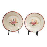 2 Longchamp flat plates