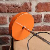 70's orange swing desk lamp