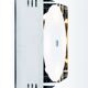 Chrome wall / ceiling lamp - italy - space age