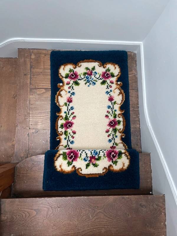 Vintage wool rug