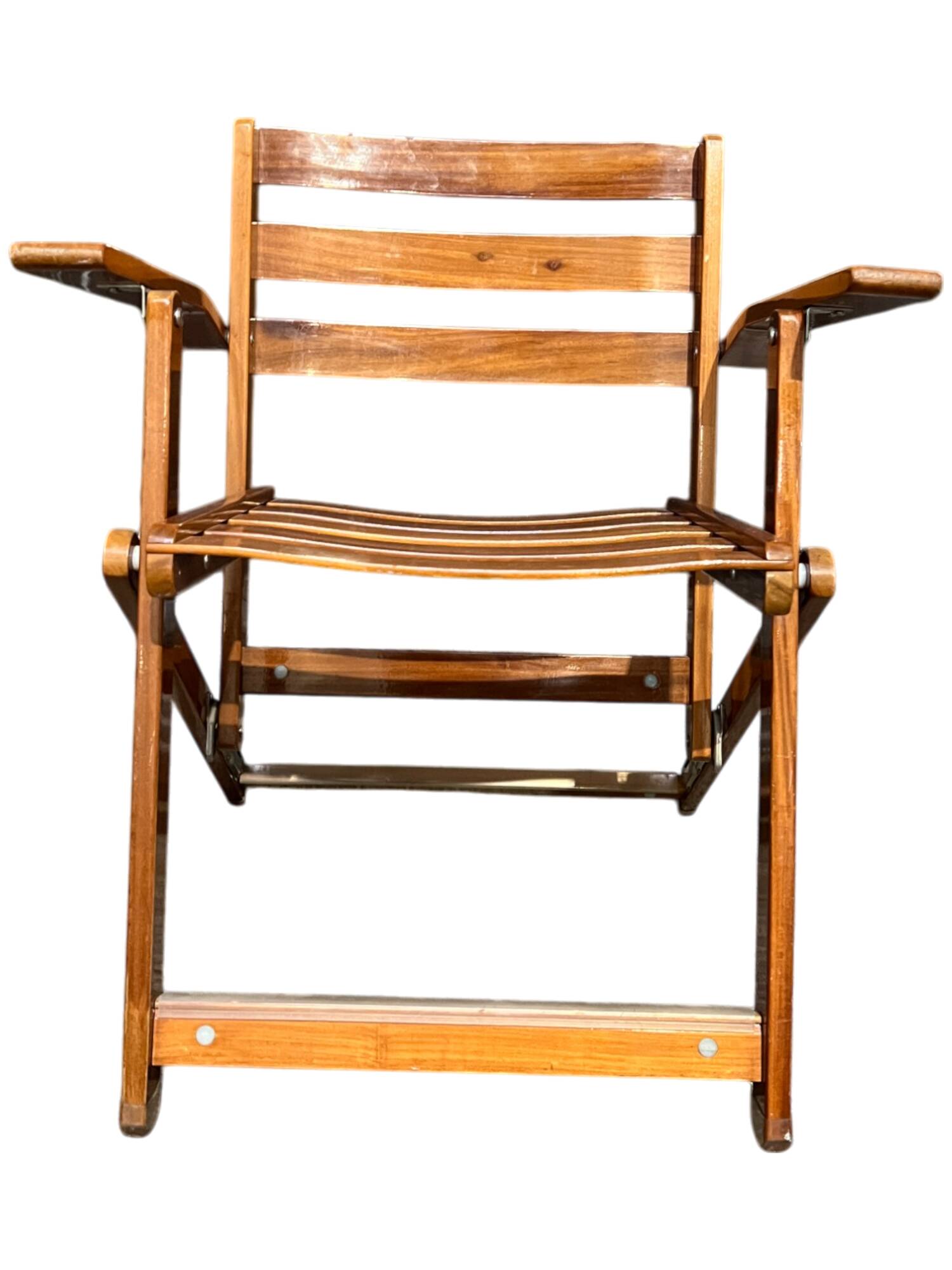 Set of two folding armchairs from the Reguitti brand