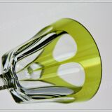 Wine glass of the Rhine Roemer Baccarat Crystal model Harcourt