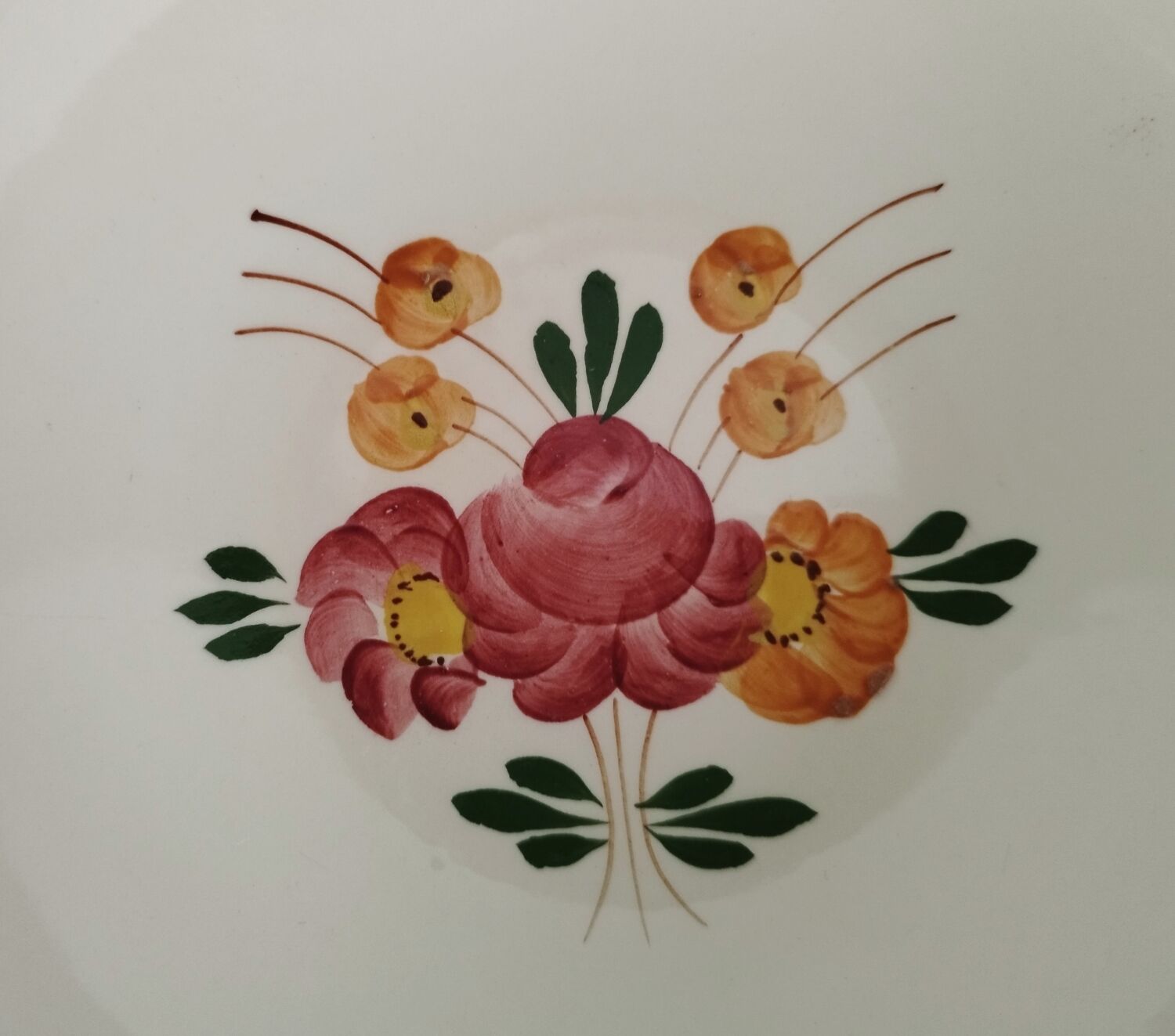 Round hollow Longchamp Agen plate