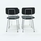 Set of 4 dining chairs Gispen 1263 by AR Cordemeijer 1960
