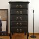 Chiffonnier vintage noir