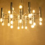 70s Chandelier by Doria Leuchten