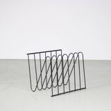 Porte-revues des années 1970 par françois arnal pour atelier a, france