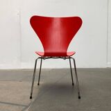 Model 3107 chairs by Arne Jacobsen for Fritz Hansen, Denmark, 1997, Set of 4