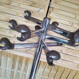 Vintage 60's chrome & bakelite coat rack