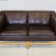 Vintage danish mid century 2 seater sofa  by grant møbelfabrik