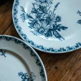 The 6 sarreguemines plates