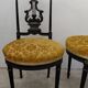 Pair of musical chairs, 19th century