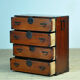 Japanese Tansu chest of drawers, circa 1870