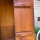Wooden chest bench