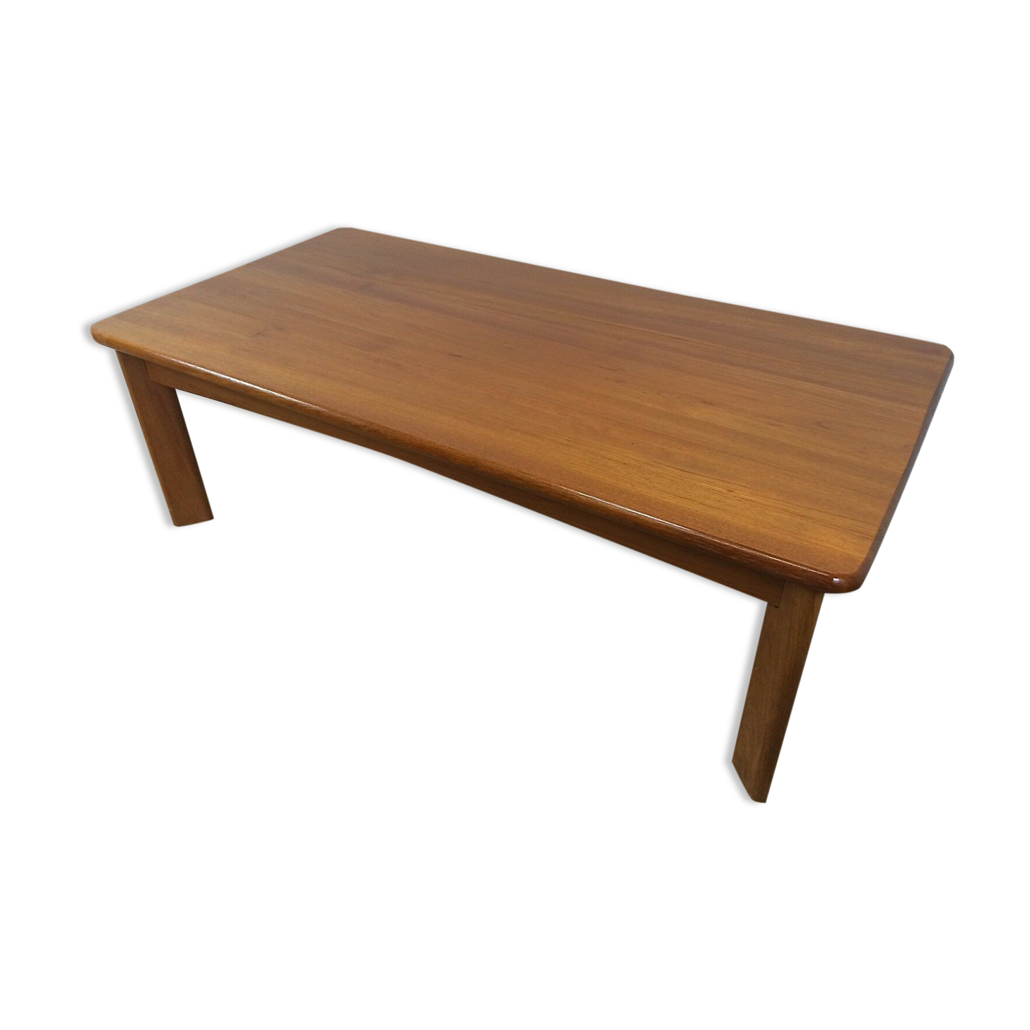 70s teak coffee table