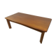 70s teak coffee table