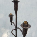 Lampadaire vintage fer forgé
