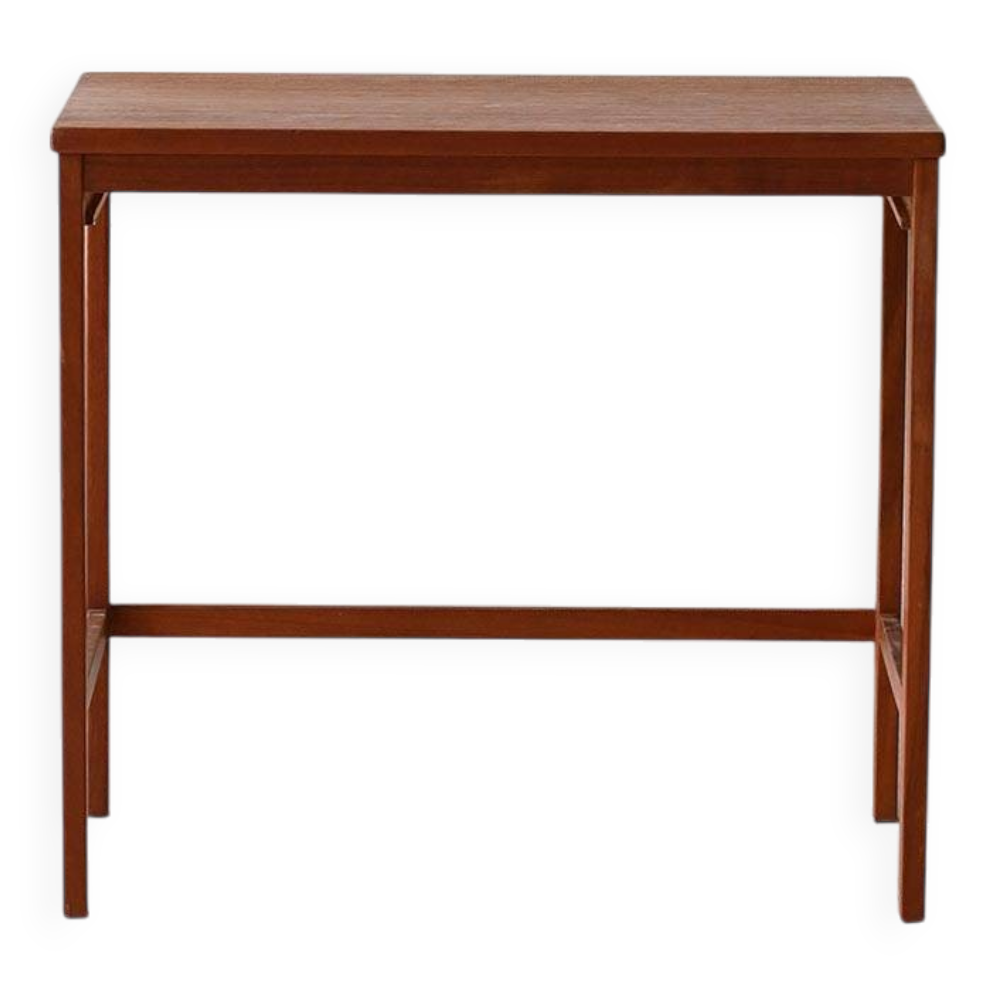 Vintage Scandinavian teak coffee table, 1950s-60s